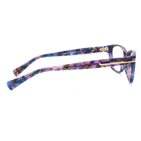 COACH HC 6065 5288 BLUE PURPLE AUTHENTIC EYEGLASSES 51-17 - Picture 4 of 4